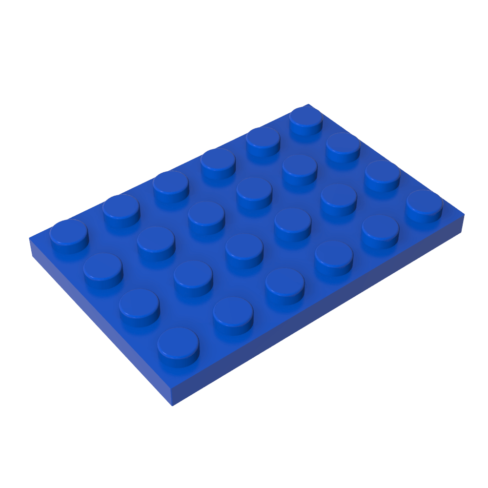Placa 4 x 6-MyGobricksEs