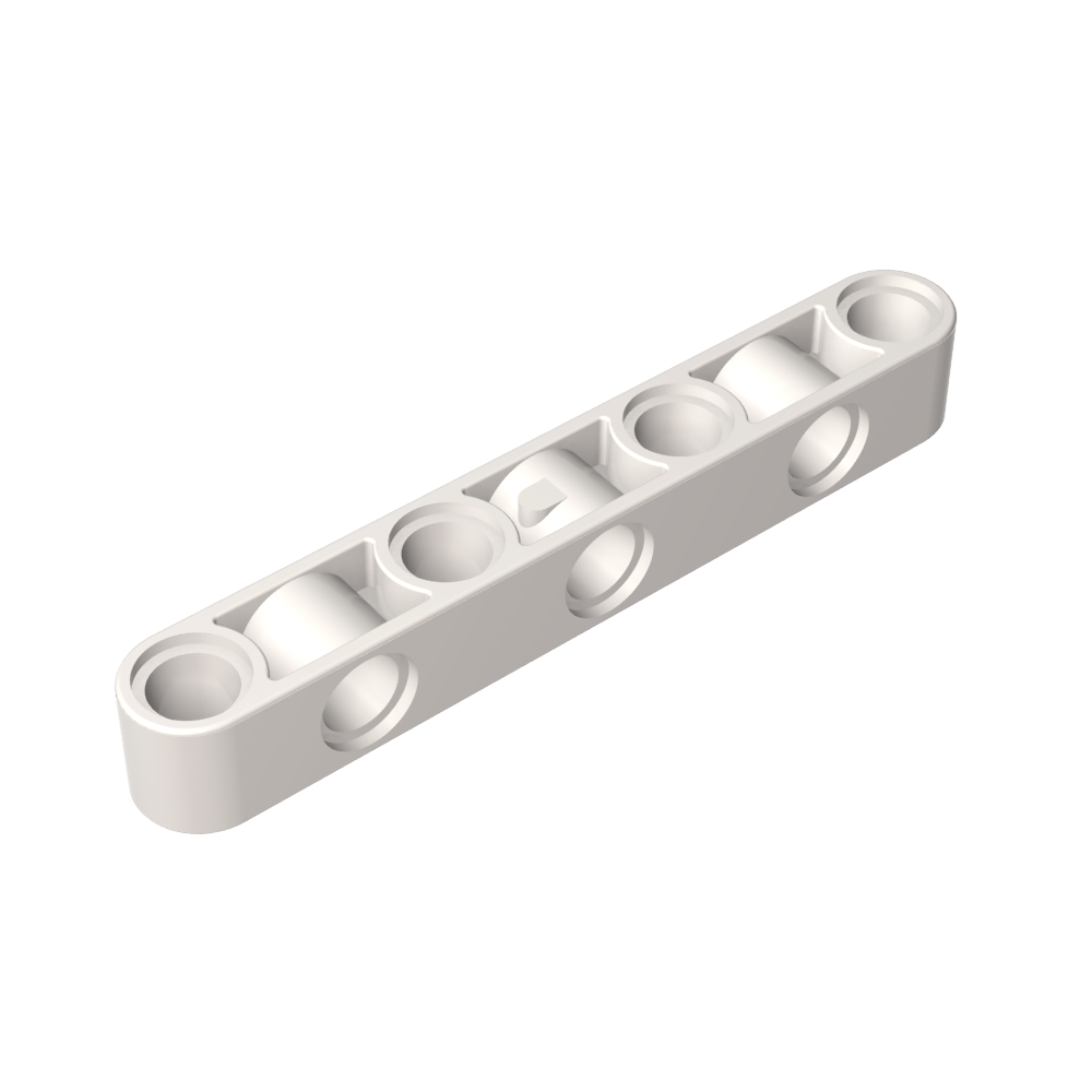 Viga técnica de 1 x 7 de espesor con agujeros alternados-MyGobricksEs