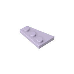 Placa de cuña 3 x 2 derecha-MyGobricksEs