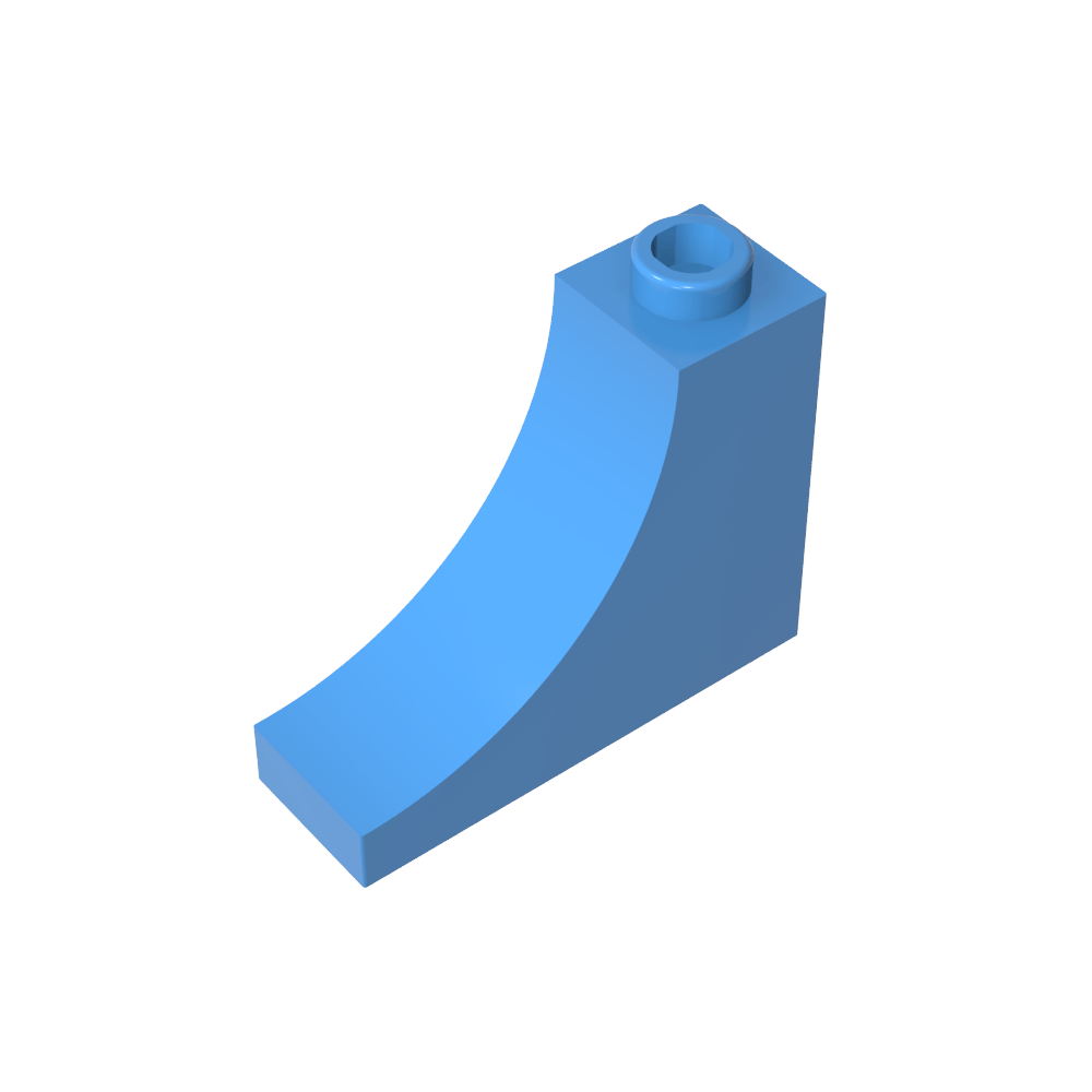 Arco de ladrillo 1 x 3 x 2 invertido [Arco interior]-MyGobricksEs