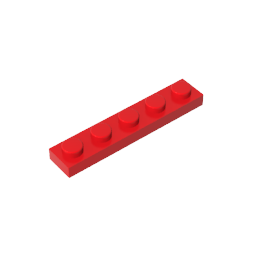 Placa 1 x 5-MyGobricksEs
