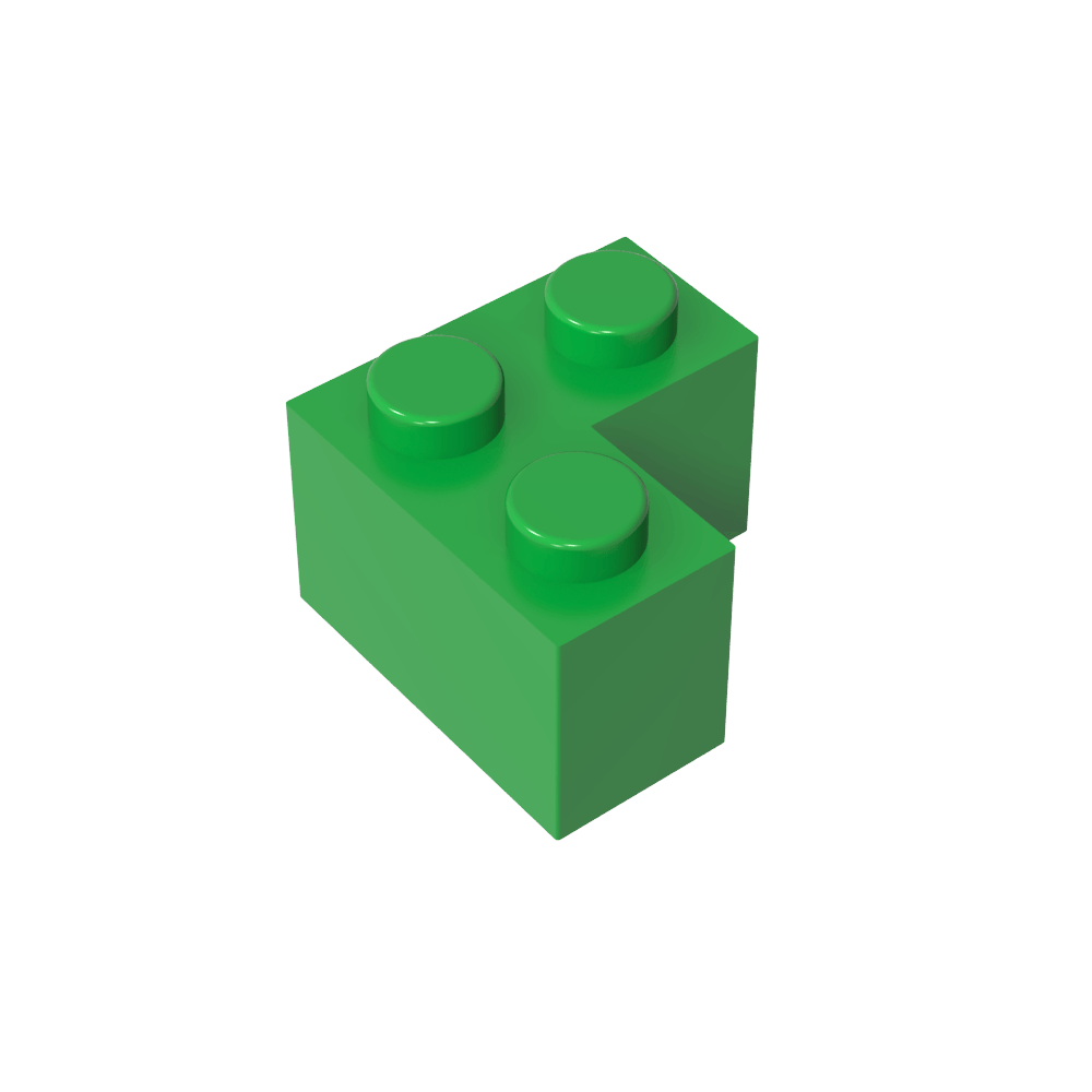 Ladrillo 2 x 2 Esquina-MyGobricksEs