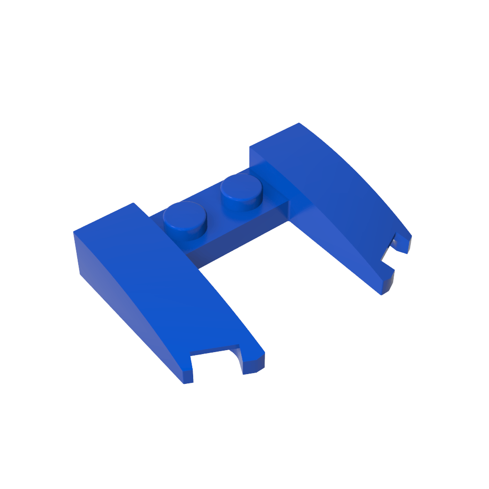 Cuña curvada de 3 x 4 x 2/3-MyGobricksEs