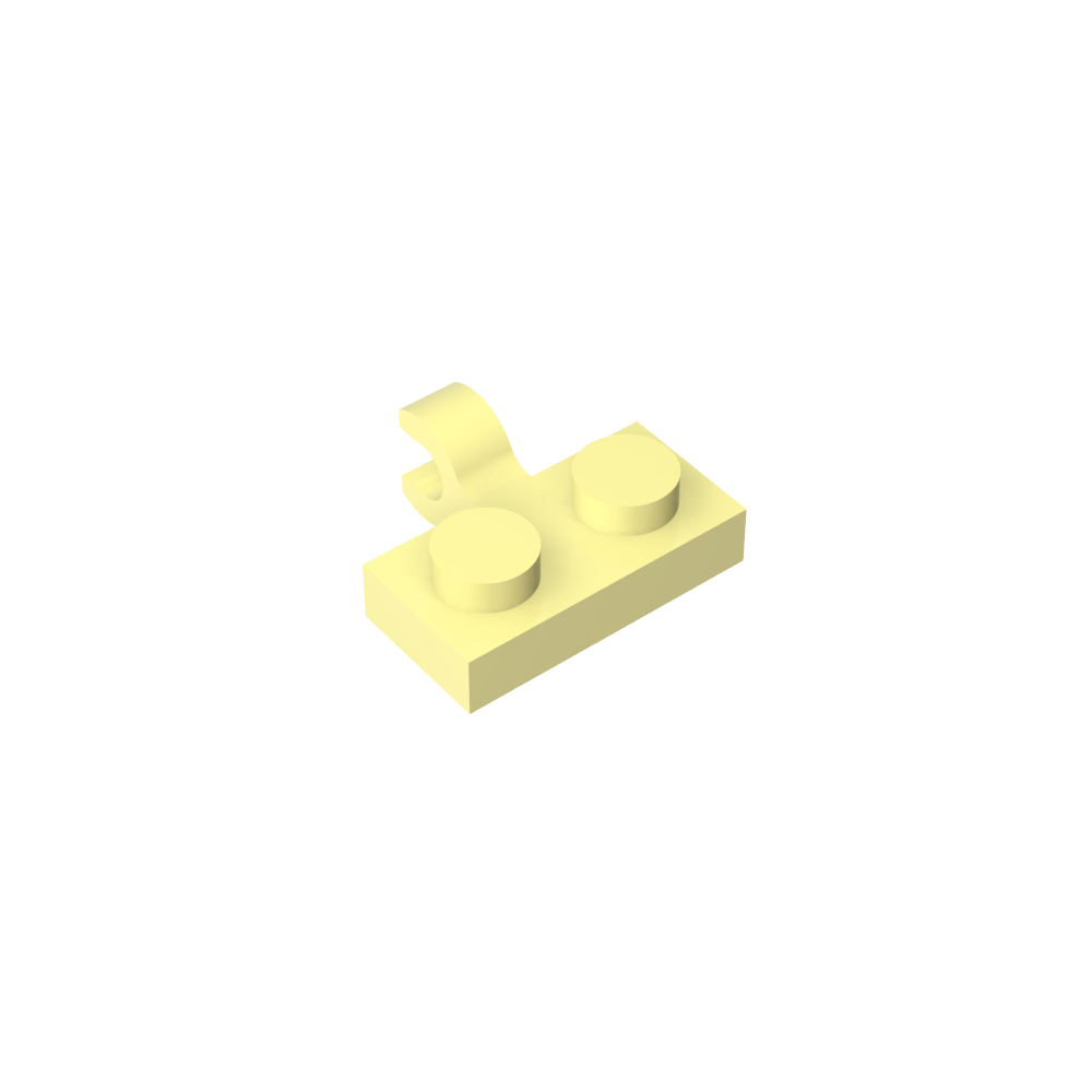 Placa Especial 1 x 2 con Clip Horizontal en el Lateral-MyGobricksEs