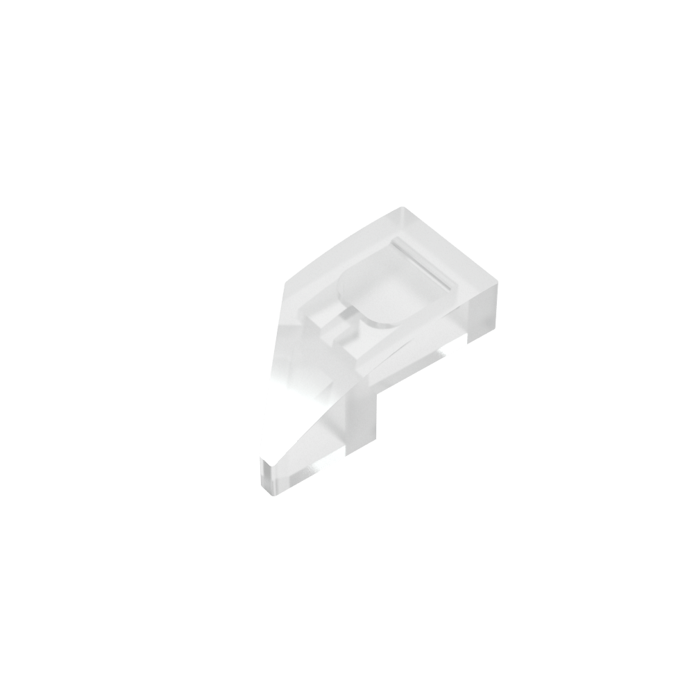 Pendiente curva 2 x 1 con muesca para perno a la derecha-MyGobricksEs