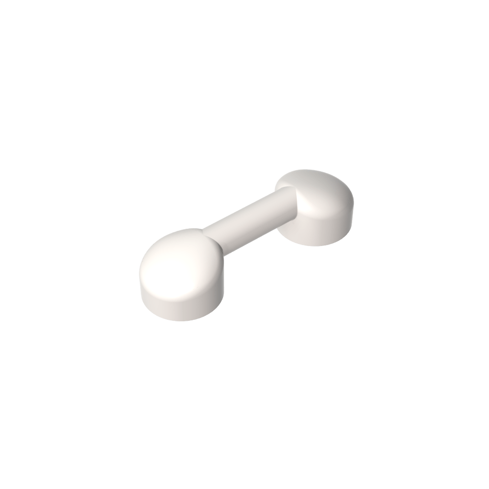 Barra 1 x 3 (Mango de radio, Auricular de teléfono)-MyGobricksEs