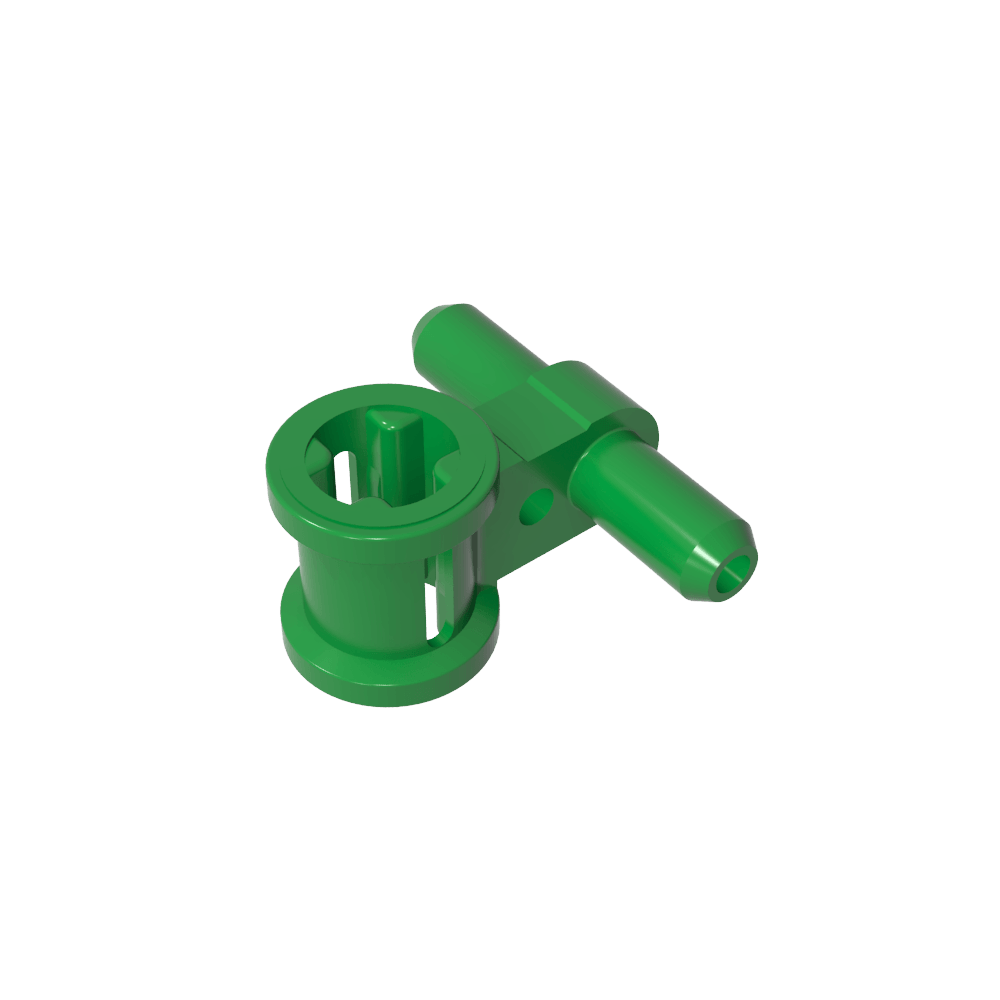 Conector de manguera neumática con conector de eje-MyGobricksEs