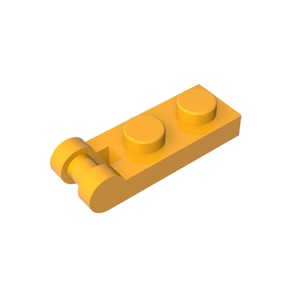 Placa Especial 1 x 2 con Asa en el Extremo [Extremos Cerrados]-MyGobricksEs