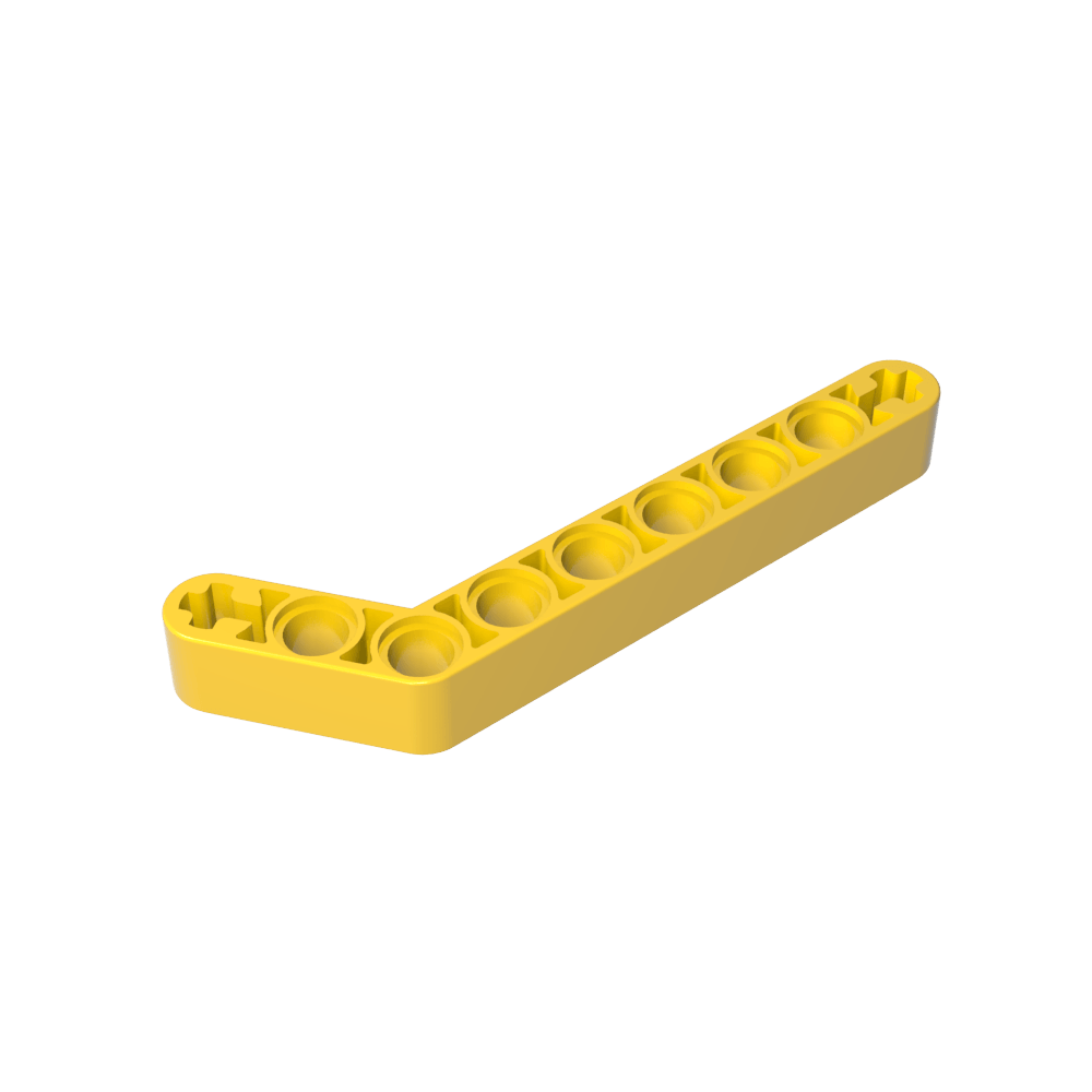 Viga técnica 1 x 9 doblada (7 - 3) de espesor-MyGobricksEs