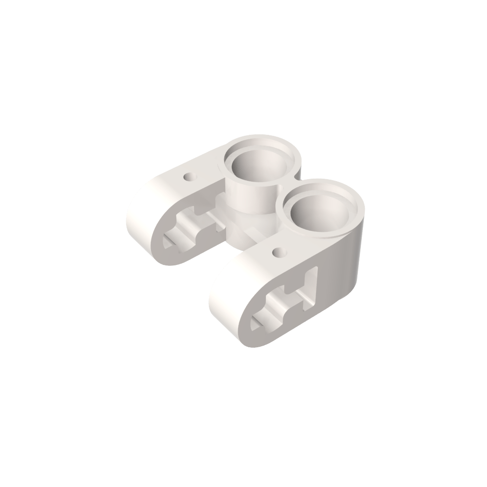 Conector de eje y pasador Technic, perpendicular, doble división-MyGobricksEs