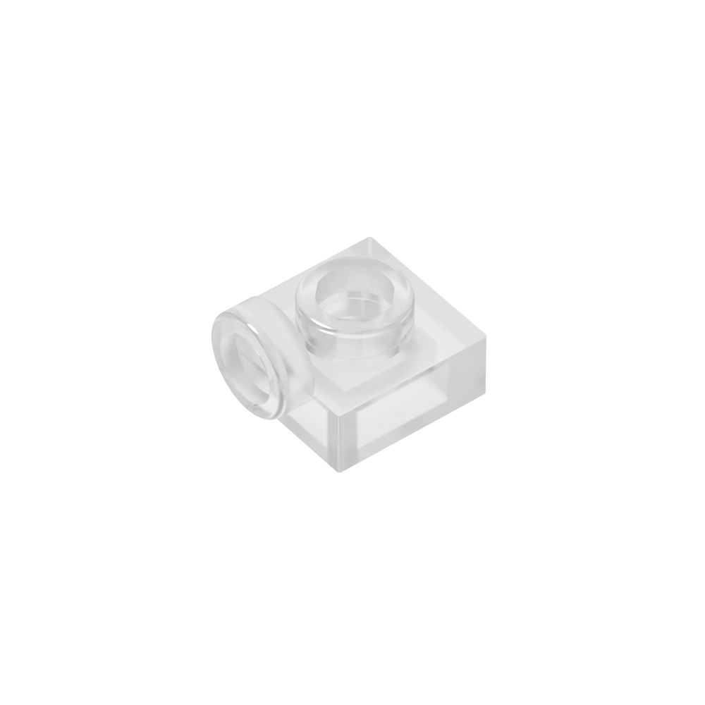 Placa especial 1 x 1 con tacos en el lateral-MyGobricksEs