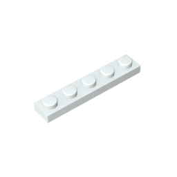 Placa 1 x 5-MyGobricksEs