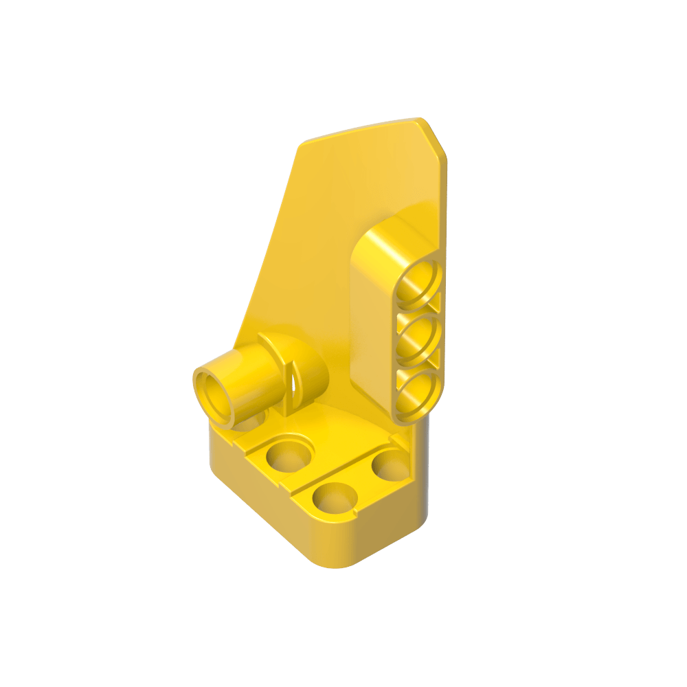 Carenado de panel técnico n.° 4 pequeño, liso, largo, lado B-MyGobricksEs