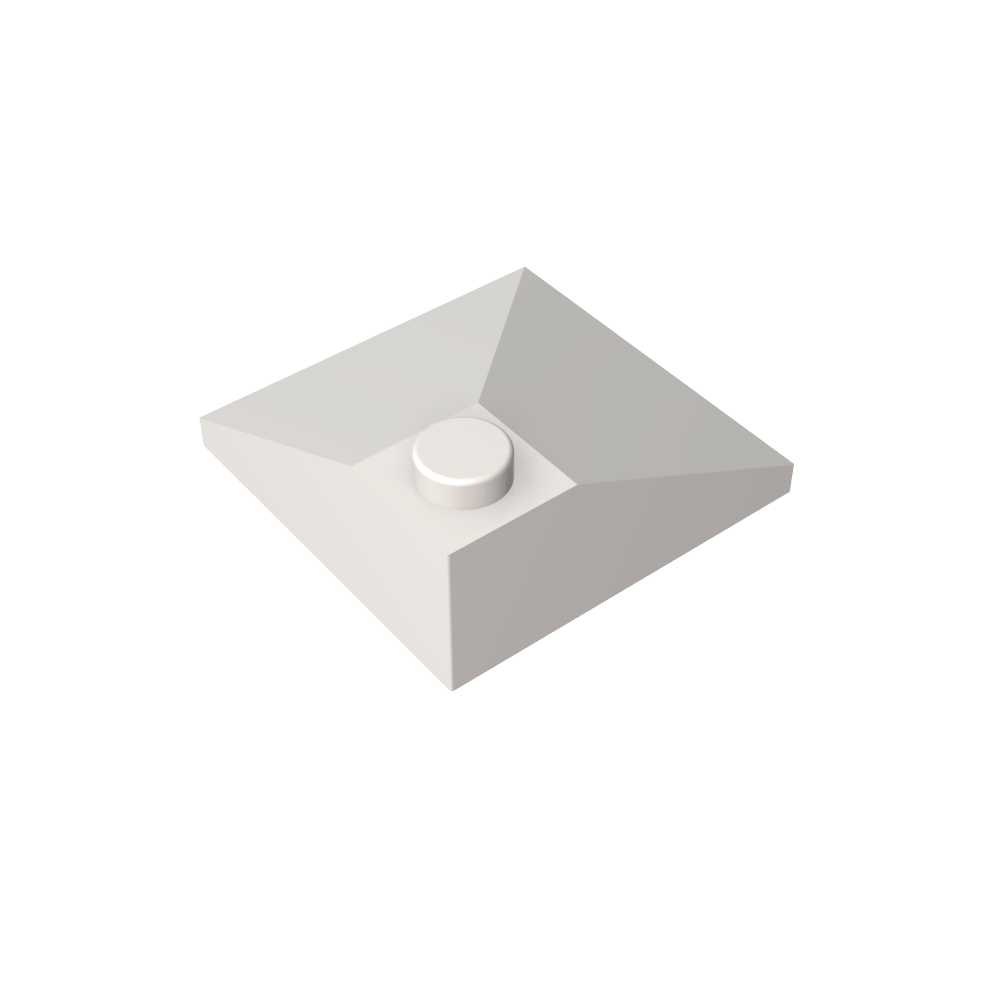 Pendiente 33° 3 x 3 Doble Convexa-MyGobricksEs