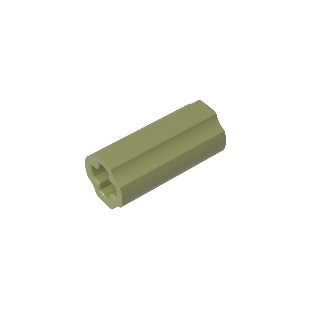 Conector de eje Technic liso [con orificio x + orientación]-MyGobricksEs