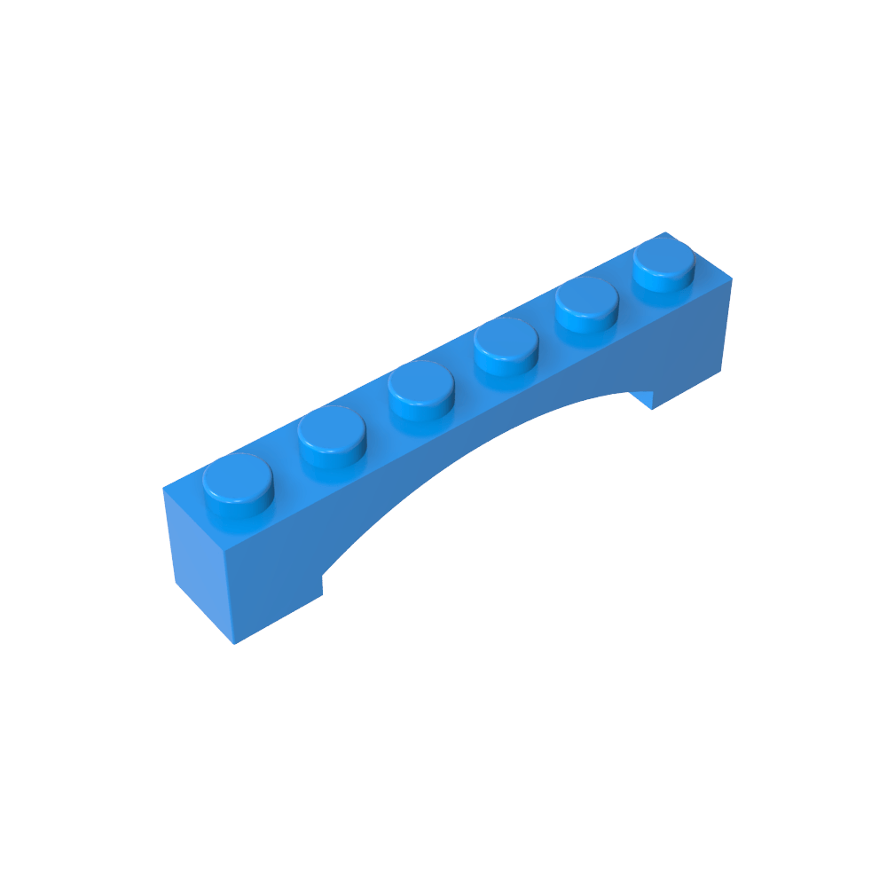 Arco de Ladrillo 1 x 6 Arco Elevado-MyGobricksEs