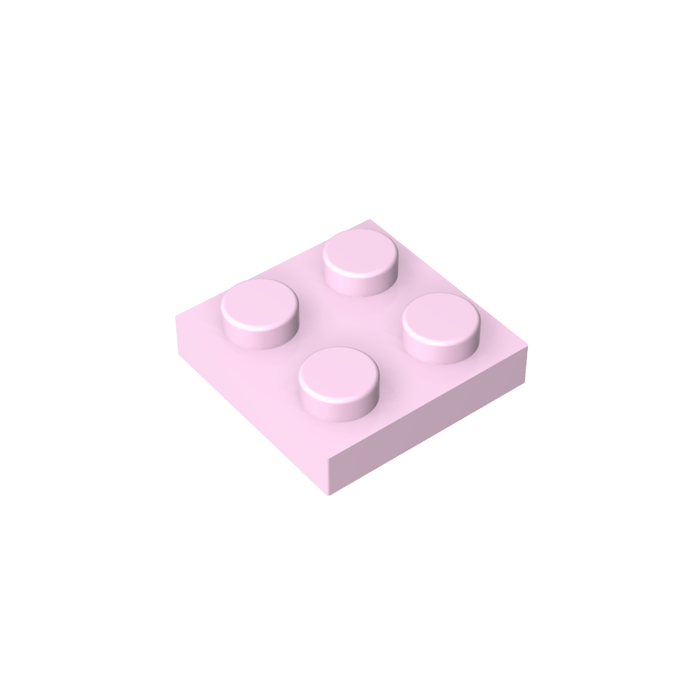 Placa 2 x 2-MyGobricksEs