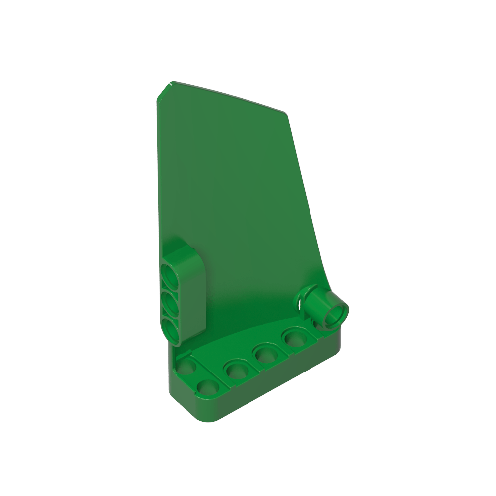 Carenado de panel técnico n.° 17 grande liso, lado A-MyGobricksEs