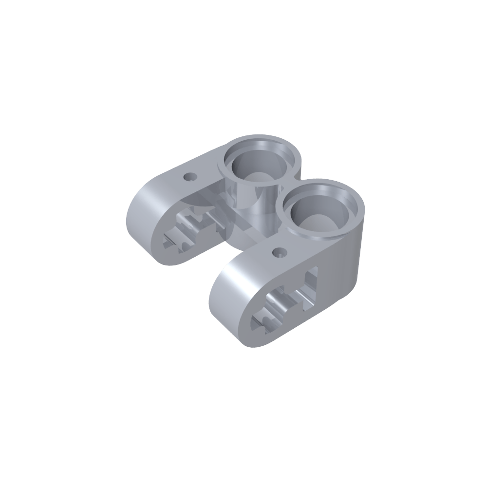 Conector de eje y pasador Technic, perpendicular, doble división-MyGobricksEs