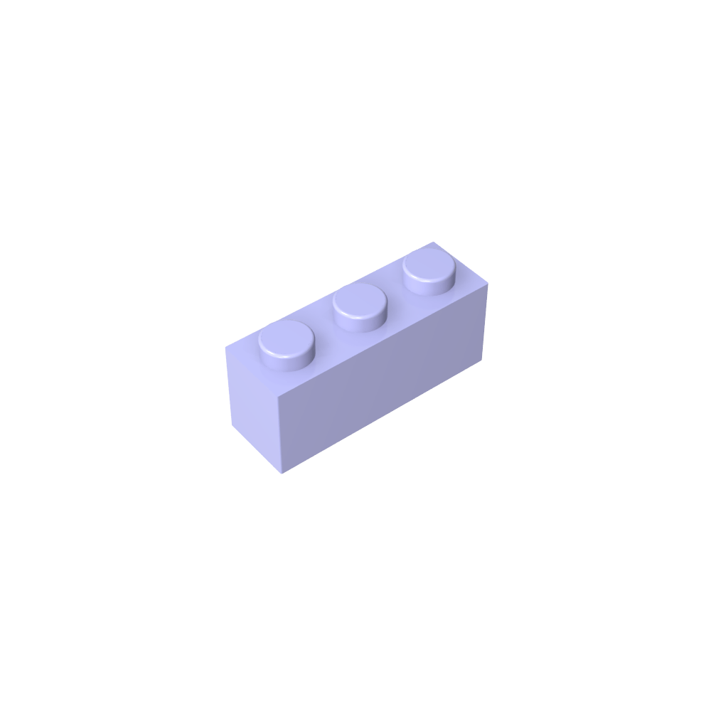 Ladrillo 1 x 3-MyGobricksEs