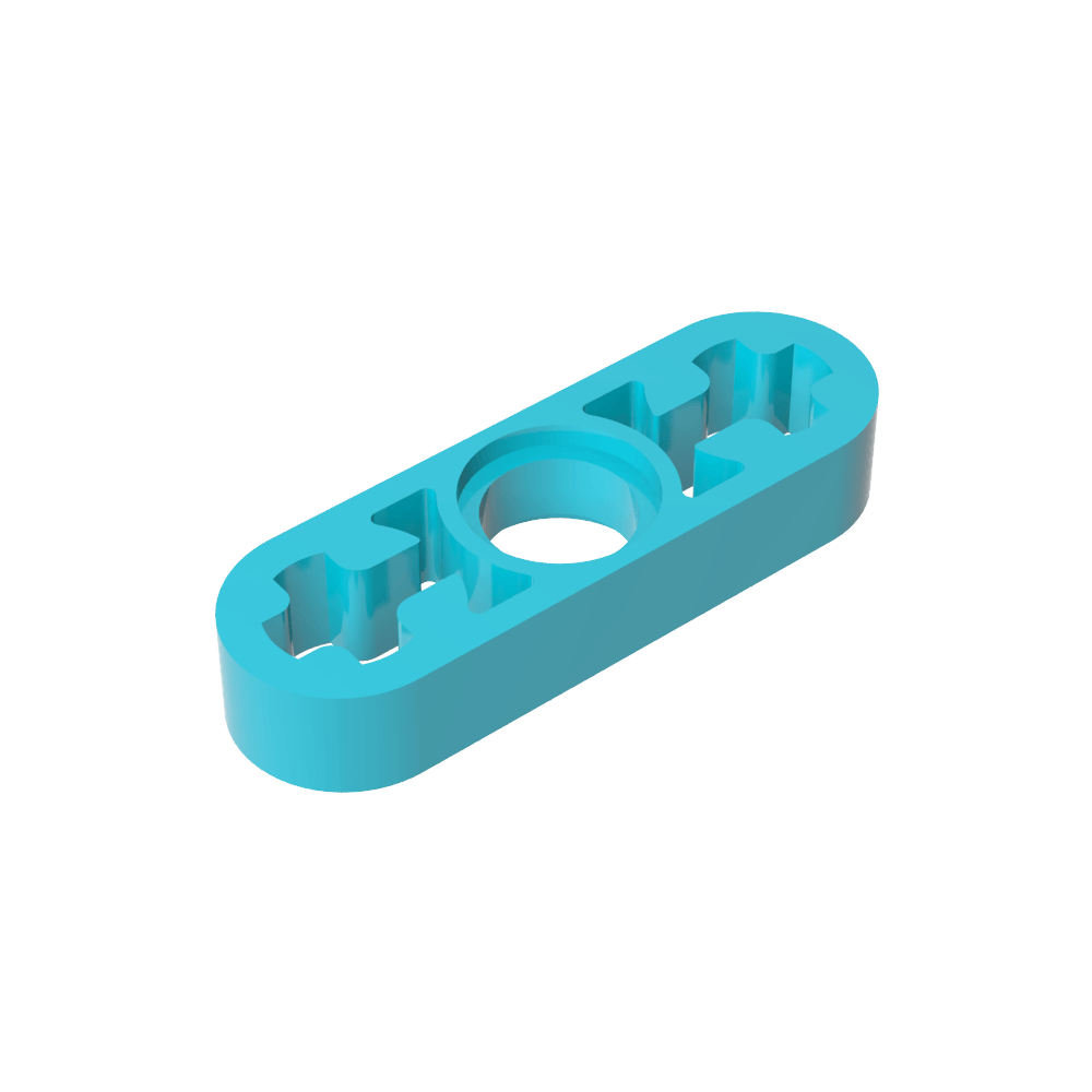 Viga técnica 1 x 3 delgada-MyGobricksEs