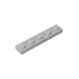Placa 1 x 5-MyGobricksEs