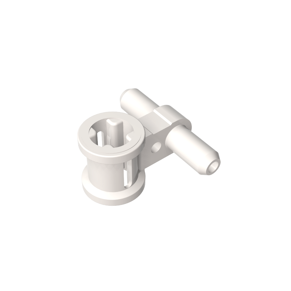 Conector de manguera neumática con conector de eje-MyGobricksEs