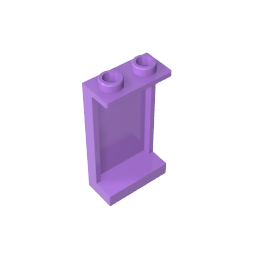 Panel 1 x 2 x 3 [Soportes laterales/Montantes huecos]-MyGobricksEs