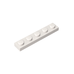 Placa 1 x 5-MyGobricksEs