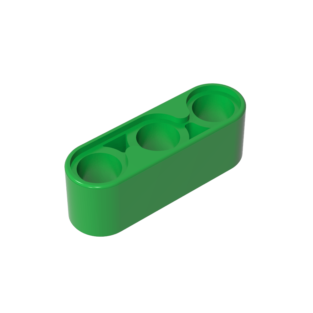 Viga técnica de 1 x 3 de espesor-MyGobricksEs