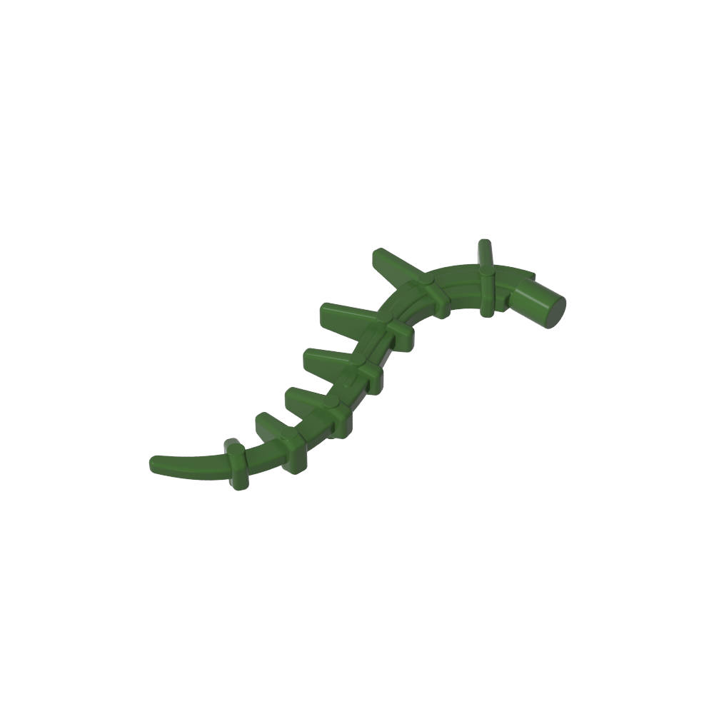 Parte del cuerpo de una planta o criatura, enredadera, cola, tentáculo o espina de Bionicle, puntiaguda-MyGobricksEs