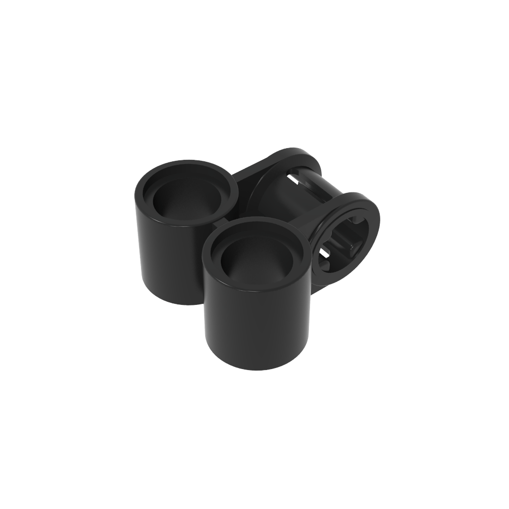 Conector de eje y pasador Technic perpendicular doble-MyGobricksEs