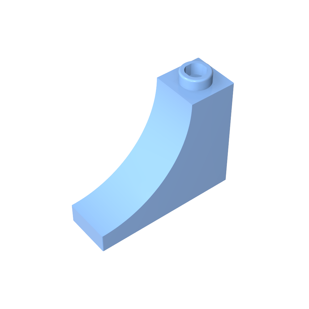 Arco de ladrillo 1 x 3 x 2 invertido [Arco interior]-MyGobricksEs