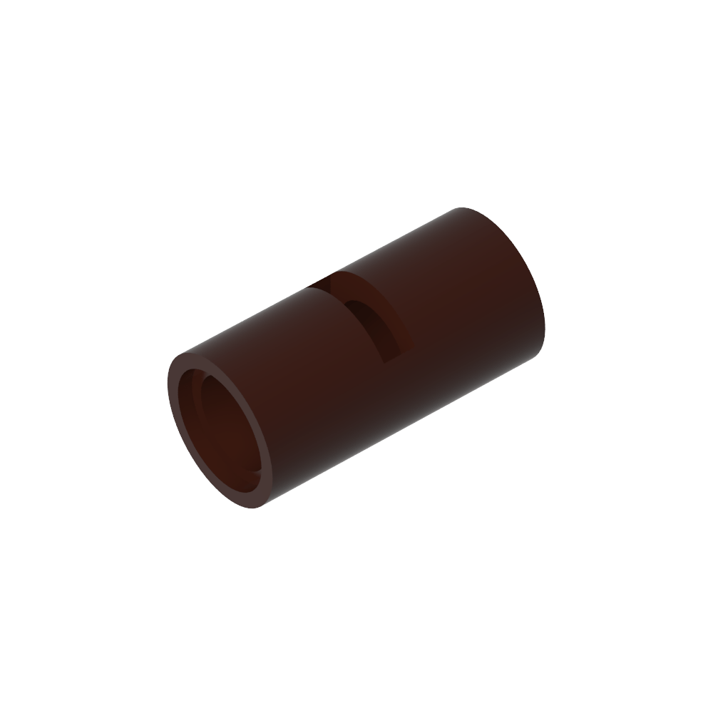 Conector de clavija Technic redondo [ranurado]-MyGobricksEs