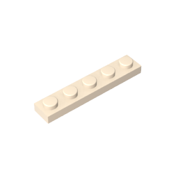 Placa 1 x 5-MyGobricksEs