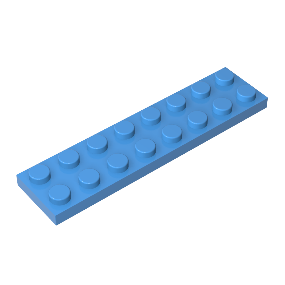 Placa 2 x 8-MyGobricksEs