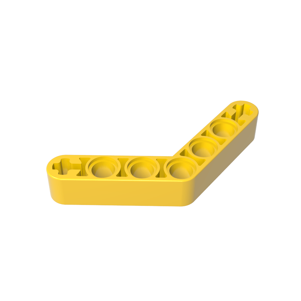 Viga técnica 1 x 7 doblada (4 - 4) de espesor-MyGobricksEs