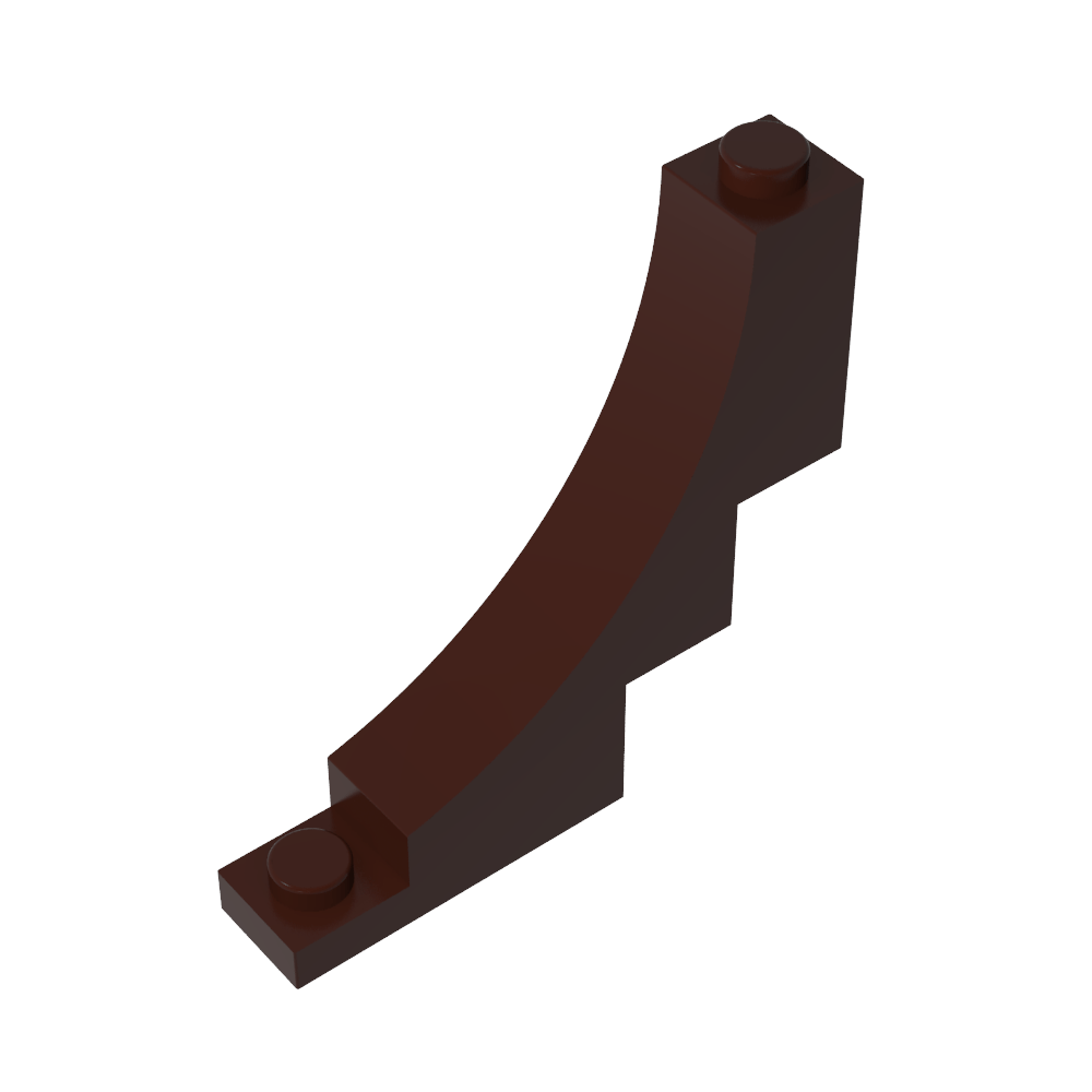 Arco de ladrillo 1 x 5 x 4 invertido-MyGobricksEs