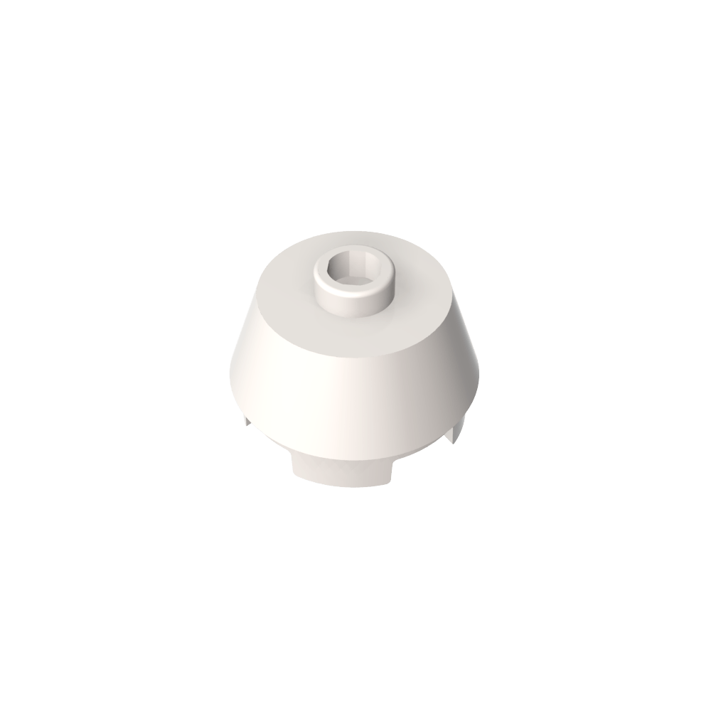 Ladrillo redondo 2 x 2 cono truncado-MyGobricksEs