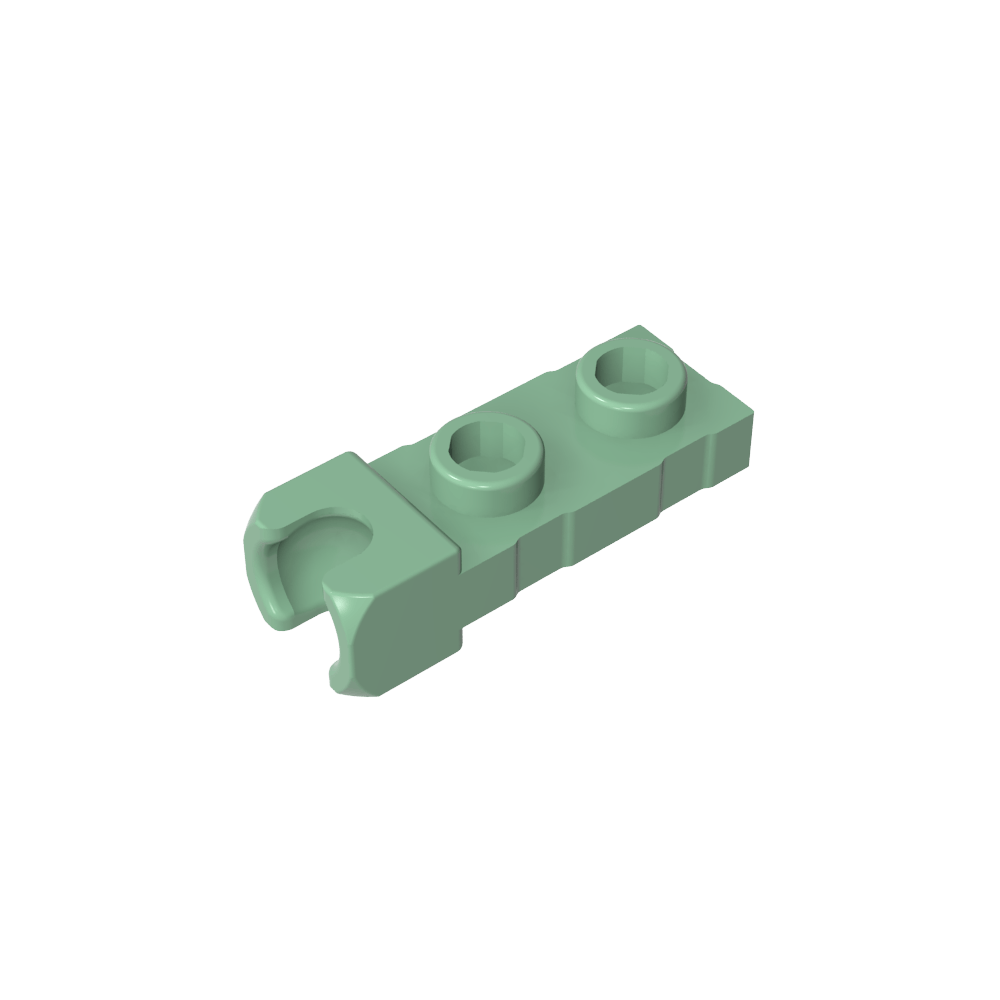 Placa especial 1 x 2 Copa de extremo de 5,9 mm-MyGobricksEs