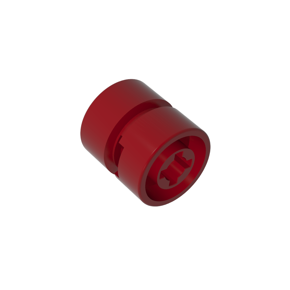 Rueda de 11 x 12 con orificio con muescas para pasador de soporte de ruedas-MyGobricksEs