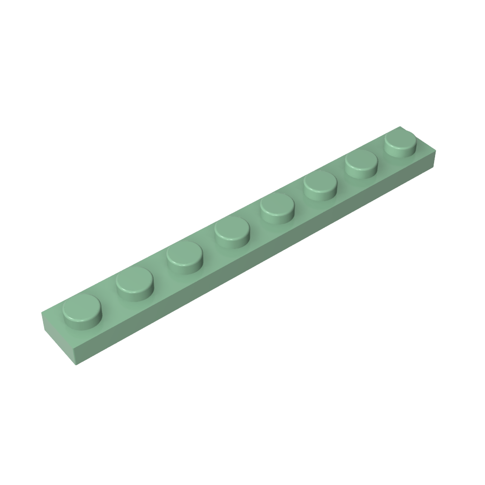 Placa 1 x 8 #3460-MyGobricksEs