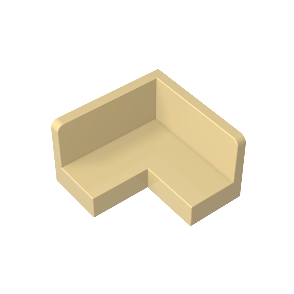 Panel 2 x 2 x 1 Esquina-MyGobricksEs