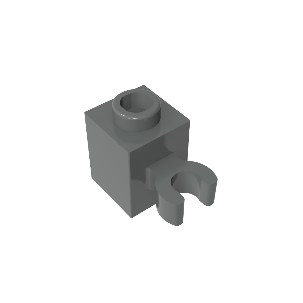Ladrillo Especial 1 x 1 con Clip Vertical [Clip O Abierto, Perno Hueco]-MyGobricksEs