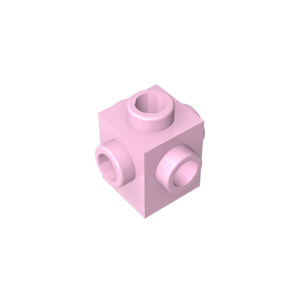 Ladrillo especial 1 x 1 pernos en los 4 lados-MyGobricksEs