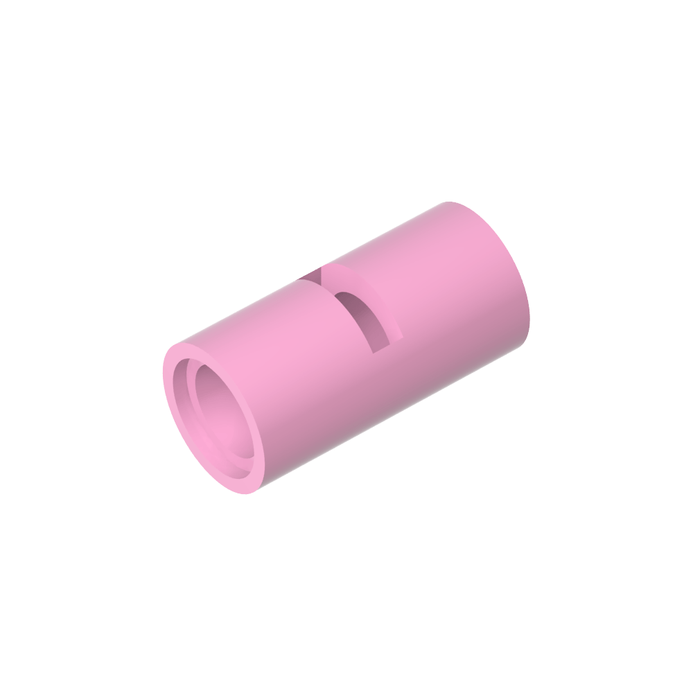 Conector de clavija Technic redondo [ranurado]-MyGobricksEs
