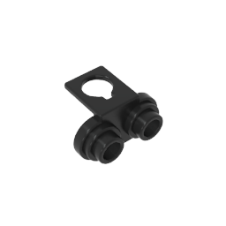 Soporte para cuello de figura con 2 pernos traseros-MyGobricksEs