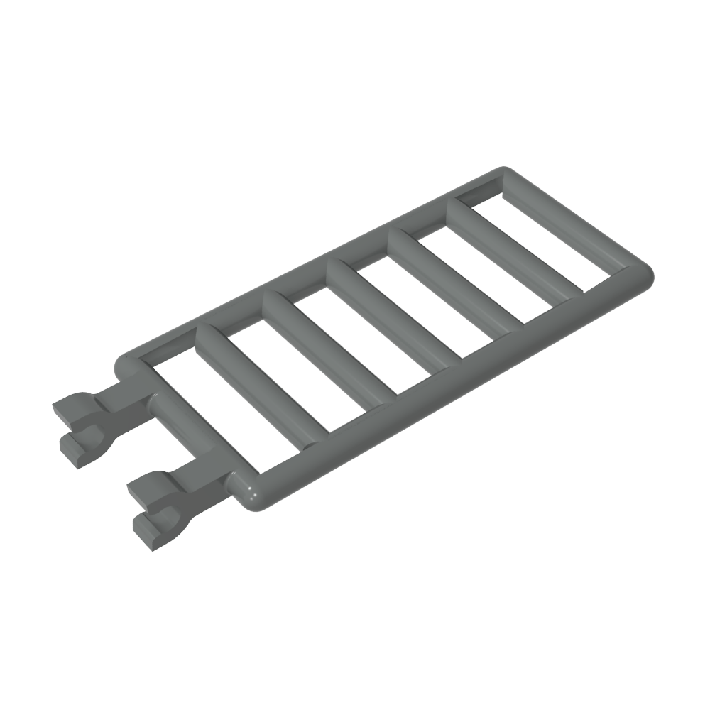 Barra 7 x 3 con clips dobles (escalera)-MyGobricksEs
