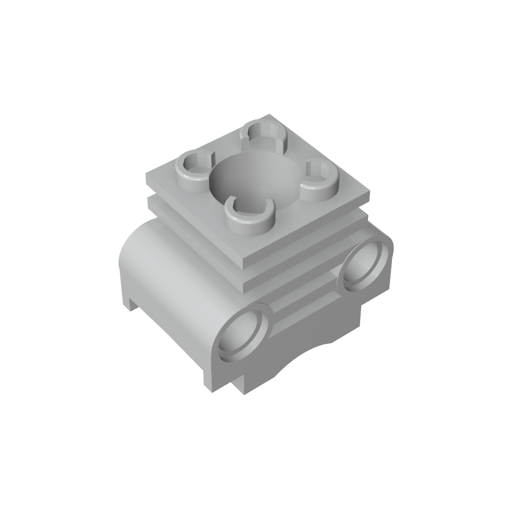 Cilindro de motor Technic con ranuras laterales-MyGobricksEs