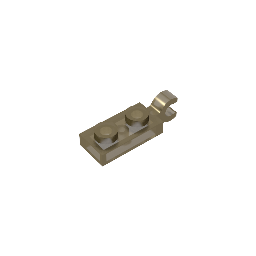 Placa Especial 1 x 2 con Clip Horizontal en el Extremo-MyGobricksEs
